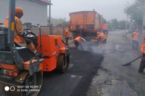 У Солом’янському районі тривають поточні ремонти доріг