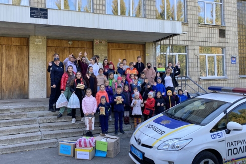 Учні закладів освіти Солом’янського району долучились до акції, присвяченої Дню захисників та захисниць України