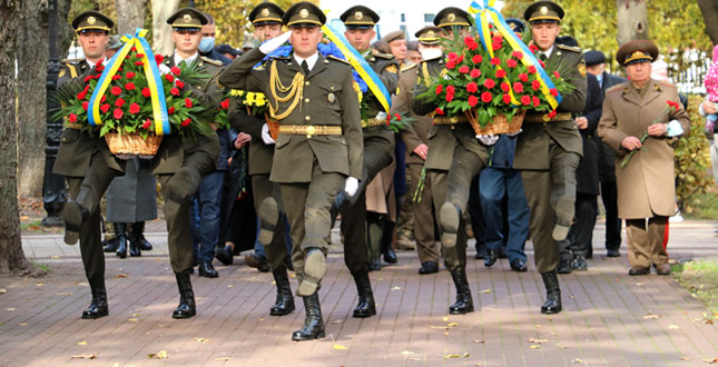 У Солом’янському районі вшанували пам’ять загиблих воїнів України