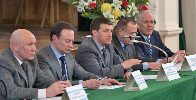 Керівник району Максим Шкуро взяв участь у засіданні Ради директорів промислових і науково-дослідних підприємств Солом’янського району