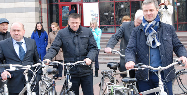У Солом’янському районі відбулася перша велоінспекція вулиць району