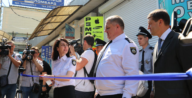 Перший прозорий офіс поліції розпочав роботу в Солом’янському районі