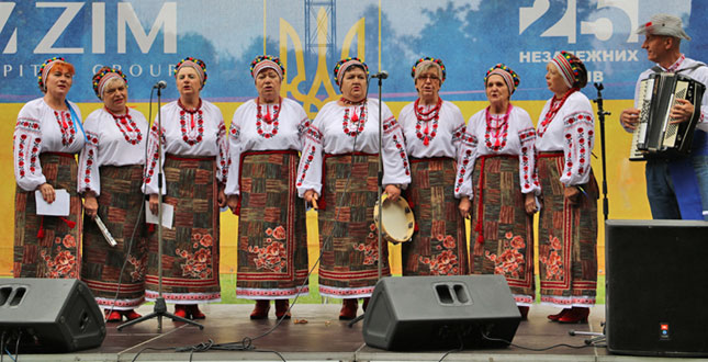 Святкові заходи до 25-ї річниці Незалежності України в Жулянах