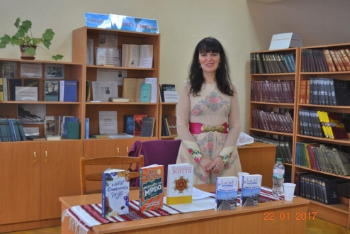 Творча зустріч з письменницею Тетяною Белімовою відбулася у бібліотеці імені О. Новікова-Прибоя