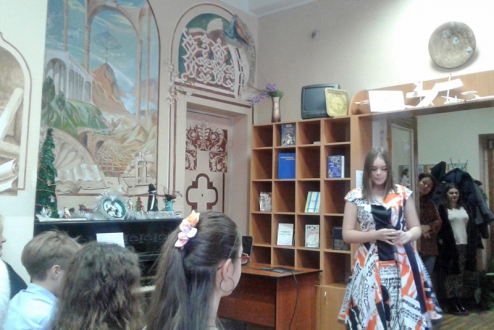 Виступ переможниці конкурсу «Голос країни. Діти» Еліни Іващенко відбувся в бібліотеці «Солом’янська»