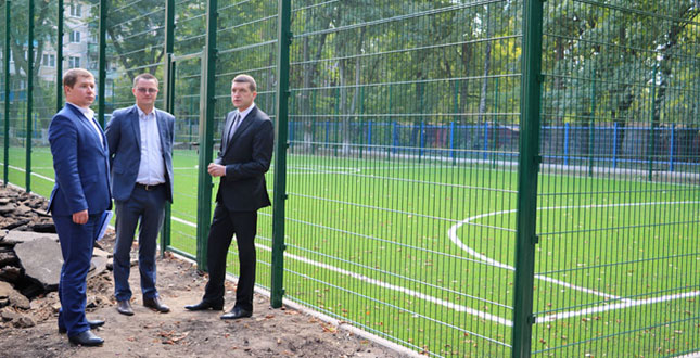 Максим Шкуро: «У ліцеї «Престиж» — нове  футбольне поле»