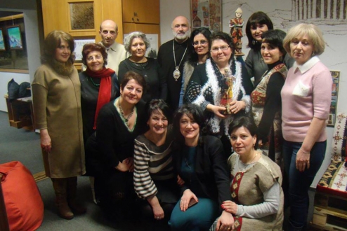 У бібліотеці ім. М. Реріха відкрили оновлену кімнату-музей вірменської культури «Навасард»