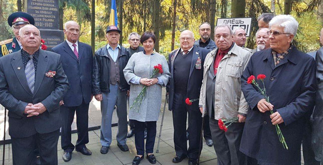 Солом’янський район прийняв естафету пам’яті «Слава визволителям України» від Подільського району