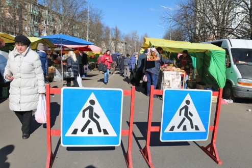 В Солом'янському районі перевірили роботу продуктового ярмарку, який організовує комунальне підприємство ”Київська спадщина”