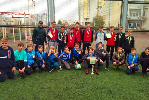 У Солом'янському районі відбулись змагання з міні-футболу серед юнаків