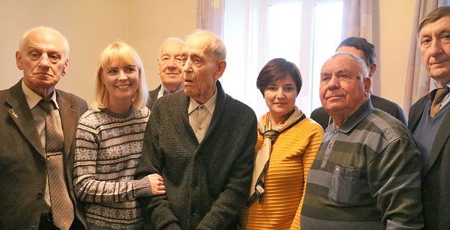 Довгожителя Солом'янського району привітали зі 100-річним ювілеєм