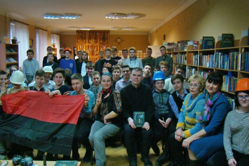 Школярі Солом’янського району зустрілись з учасниками Революції Гідності