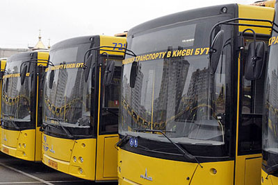 Цього року Київ закупить понад 270 сучасних автобусів