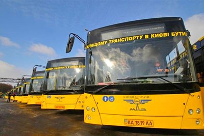 Цього року Київ придбає 200 нових автобусів
