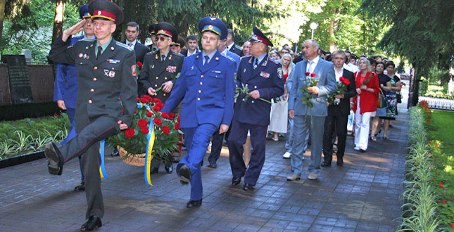 На Солом’янці вшанували пам'ять жертв війни