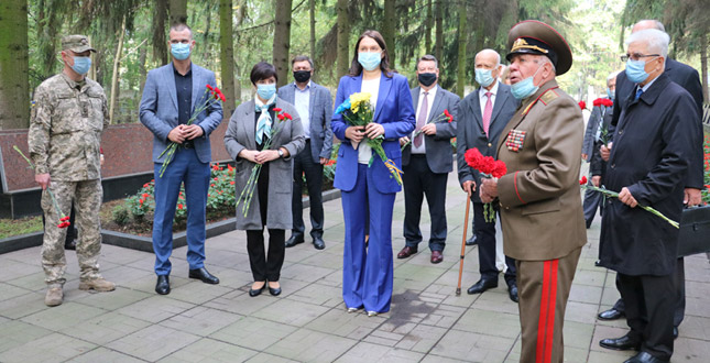 У День захисника Солом'янський район вшановує пам'ять українських воїнів