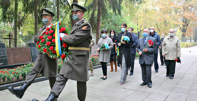 Солом’янський район вшанував пам’ять загиблих українських воїнів у Другій світовій війні
